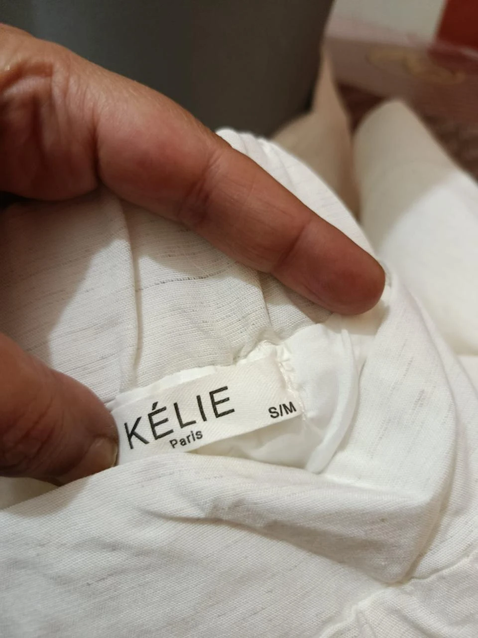 Conjunto verão chique e refinado materiais naturais kelie paris tamanho P/M – photo 11